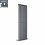 PlumbGalaxy Lulea 1600 x 480mm Anthracite Single Rectangular Panel Vertical Radiator 3