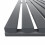PlumbGalaxy Lulea 1600 x 480mm Anthracite Single Rectangular Panel Vertical Radiator 6