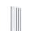 PlumbGalaxy Lulea 1600 x 340mm White Double Rectangular Panel Vertical Radiator 5