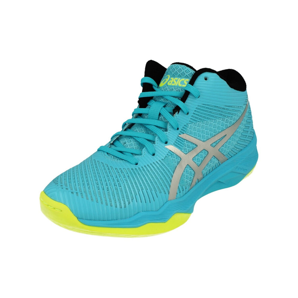 (6.5) Asics Volley Elite Ff Mt Womens Trainers B750N Sneakers Shoes