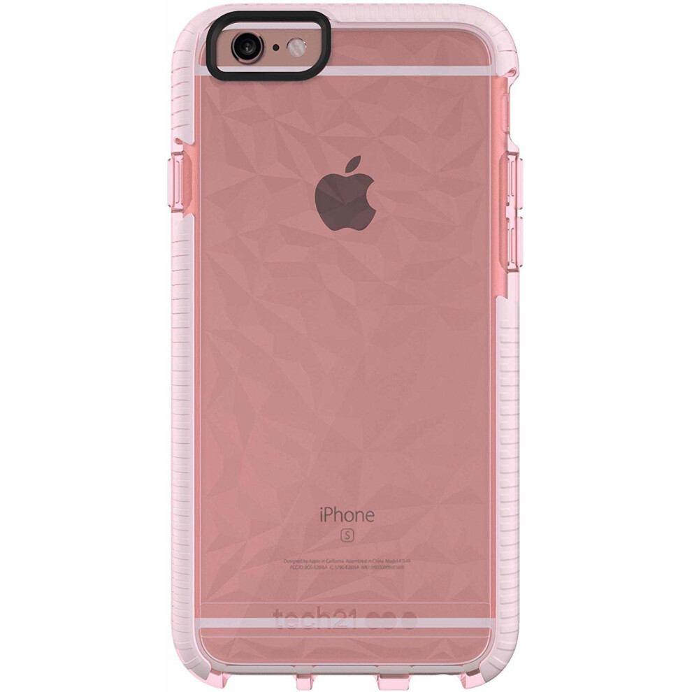 Tech 21 Evo Gem 2m Drop Protection Phone Case Cover for Apple iPhone 6 / iPhone 6S - Rose