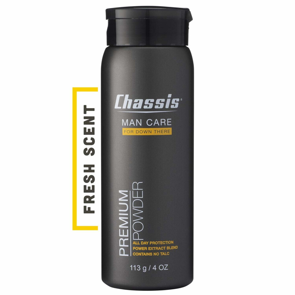 Chassis Premium Body Powder for Men | Original Fresh Scent