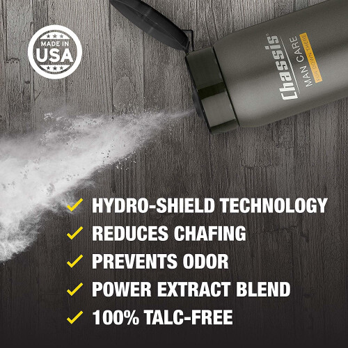 Chassis Premium Body Powder for Men | Original Fresh Scent 2