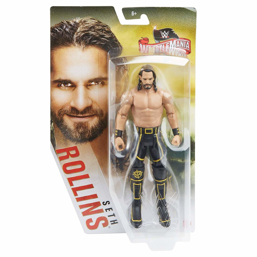 WWE Basic Wrestlemania Series - Seth Rollins Figure