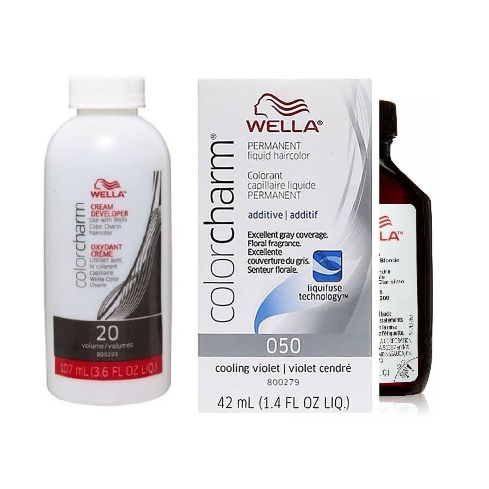 (O50+Developer (vol.20)) Wella Colour Charm Liquid Colour Toner 42ml