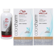 (T11+T11+Developer (vol.20)) Wella Colour Charm Liquid Colour Toner 42ml