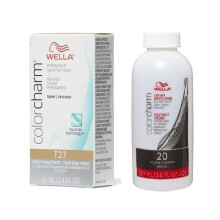 (T27+Developer (vol.20)) Wella Colour Charm Liquid Colour Toner 42ml