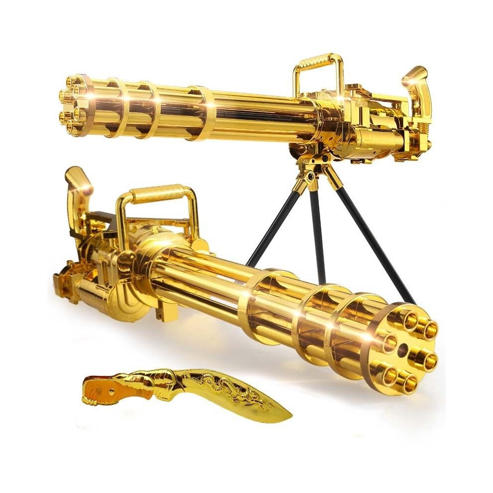Gold M134 Gatling Spielzeug-Laserpistole fr Kinder mit Vibration on OnBuy Gold M134 Gatling Spielzeug-Laserpistole fr Kinder mit Vibration on OnBuy