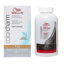 (T35+Developer (vol.20)) Wella Colour Charm Liquid Colour Toner 42ml