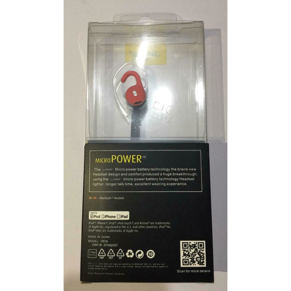 new-jabra-stealth-wireless-bluetooth-earbuds-nfc-earphone-black---orange