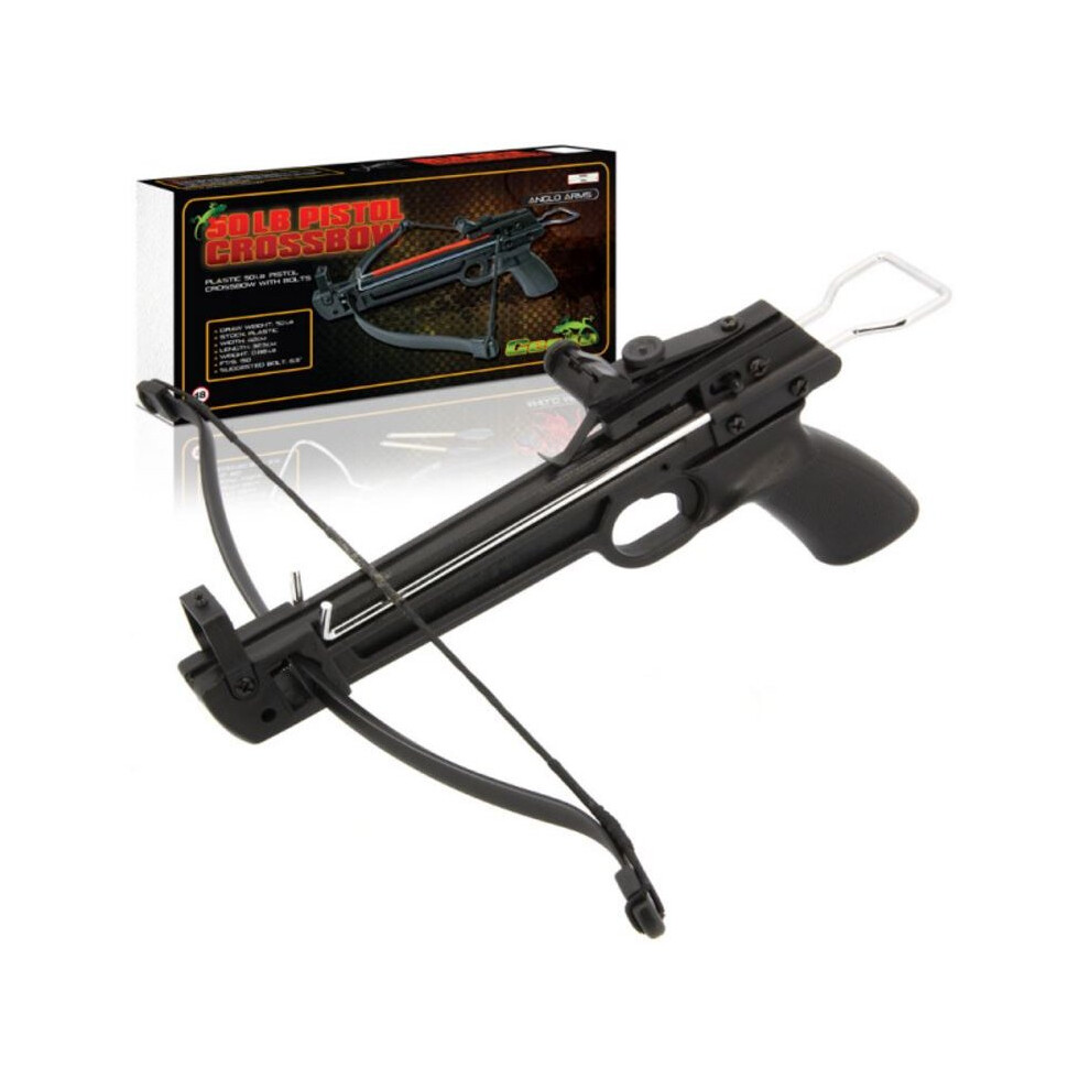 Anglo Arms 50LB Pistol Crossbow "The GEKKO" With Metal Cocking Aid