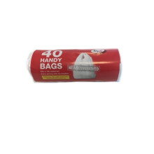 Tidyz Handy Plastic Bags With Tie Handle