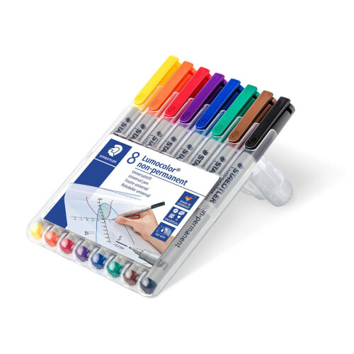 Staedtler Lumocolor non-permanent Superfine pen 311 WP8