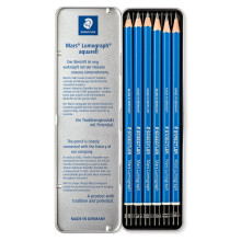 STAEDTLER Bleistift Mars Lumograph, Metalletui