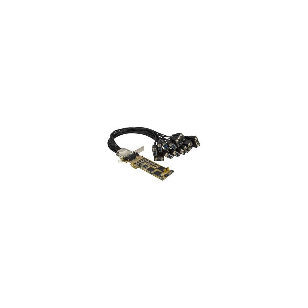 Startech.com Startech 16 Port Pci Express Serial Card Low-Profile High-Speed Pcie Serial Pex16s550lp