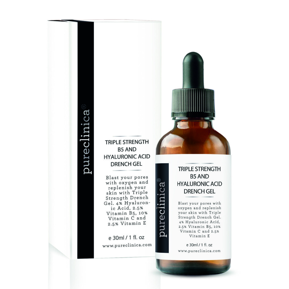 Triple Strength B5 (6.5%) and Hyaluronic Acid (4%) Drench Gel (w/Vit C 10% and E 2.5%)