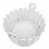 EMSA Landhaus Round Planter Plant Pot 30cm Diameter White 2
