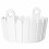 EMSA Landhaus Round Planter Plant Pot 30cm Diameter White 1