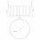 EMSA Landhaus Round Planter Plant Pot 30cm Diameter White 4