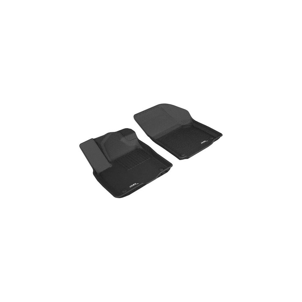 3D Maxpider L1vw08411509 Kagu Floor Mat For 2018 Volkswagen Atlas R1, Black 190204030467