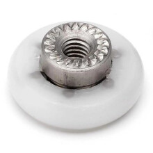 4 x Shower Door Rollers/Runners Small Replacements 17.5mm Wheel Diameter L2i