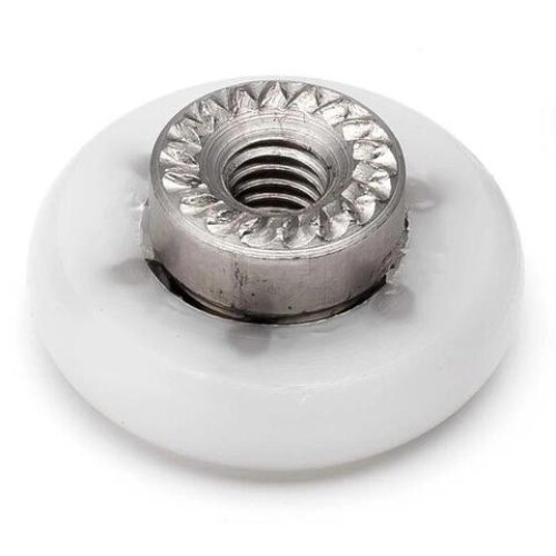 4 x Shower Door Rollers/Runners Small Replacements 17.5mm Wheel Diameter L2i