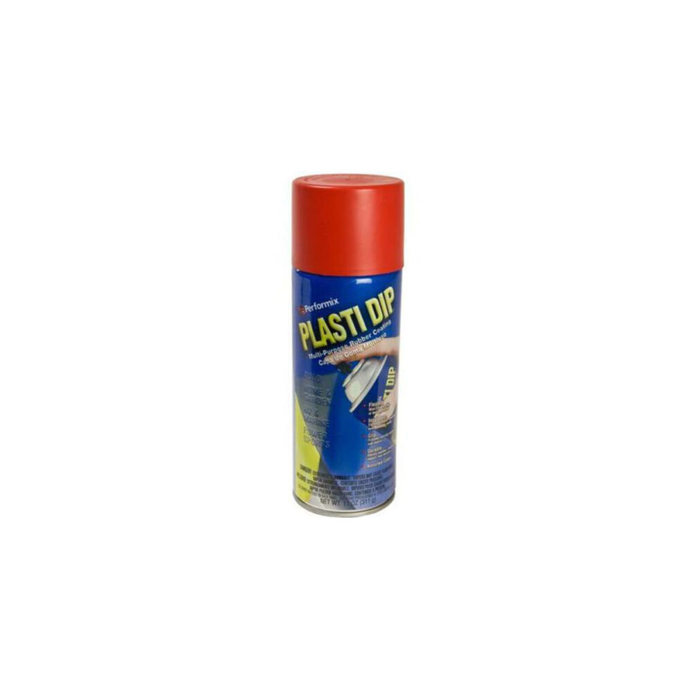 (Red) Performix Plasti Dip Rubber Coating Spray Paint Aerosol Can 325ml