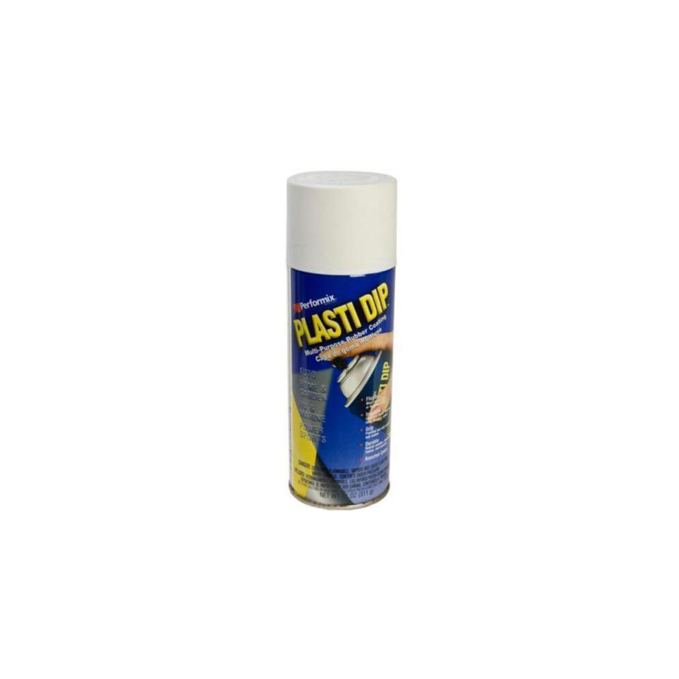 Plasti Dip (White) Performix Rubber Coating Spray Paint Aerosol Can 325Ml White