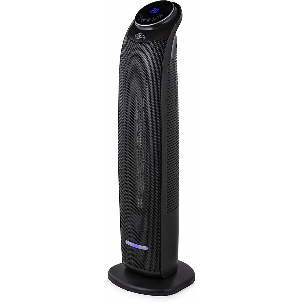 BLACK+DECKER BXSH44005GB Digital Oscillating 30 Inch Fan Heater, 2200W