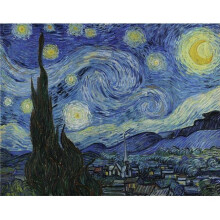 Royal Brush POMA4 Starry Night Paint Masterpiece Pbn Kit