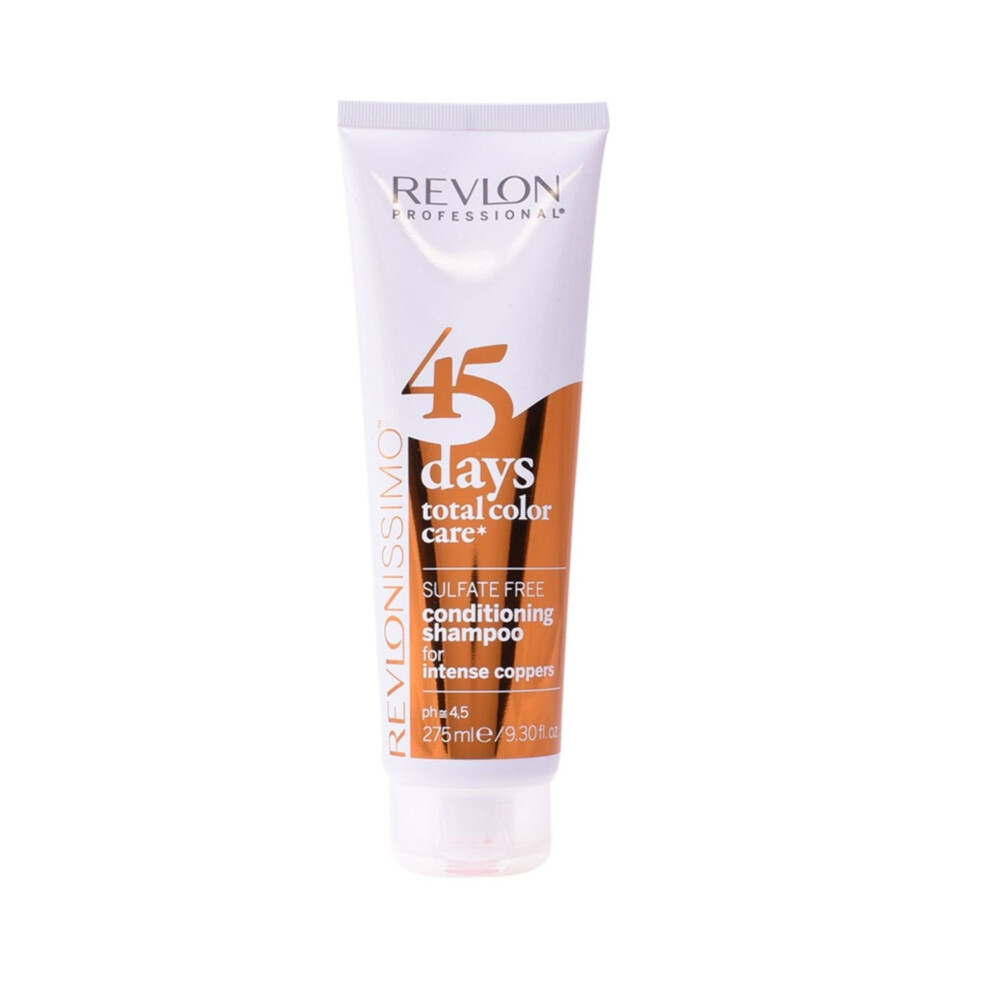 Revlon Professional Revlonissimo Conditioning Shampoo 45 Days Color Care 275ml Intense Coppers Sulfate Free
