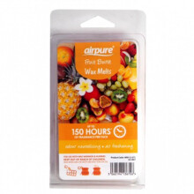 (Fruit Burst) Airpure Wax Melts Scented Freshening Cubes Warmer Burner 8 Cubes