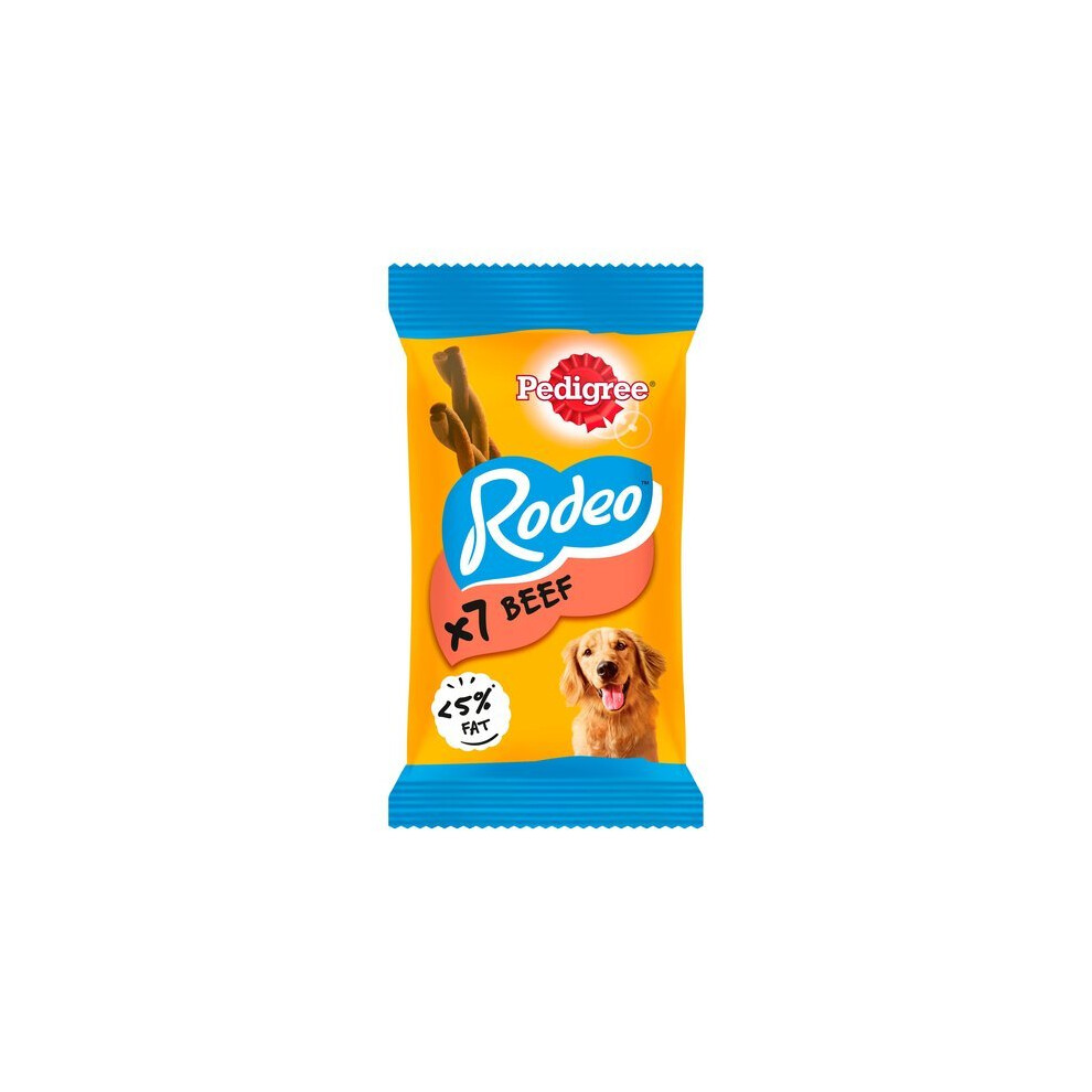 Pedigree Rodeo Beef 7 Stick (Pack Of 12)