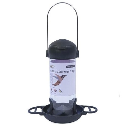 Henry Bell Wild Bird Essentials Plus Suet Bites And Mealworm Feeder