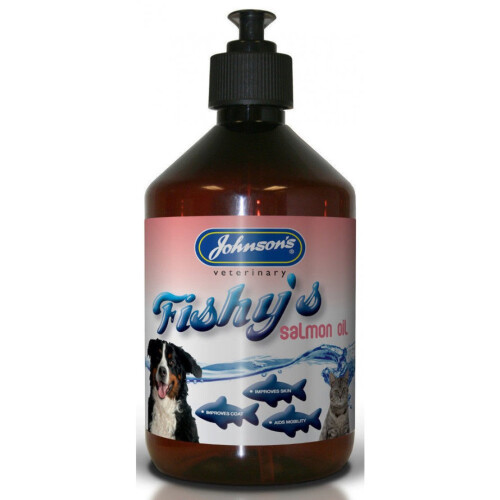 Johnson's Veterinary Jvp Salmon Oil Cold Pressed 250ml