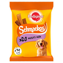 Pedigree Schmackos Meat Variety 20 Stick (Pack of 9)