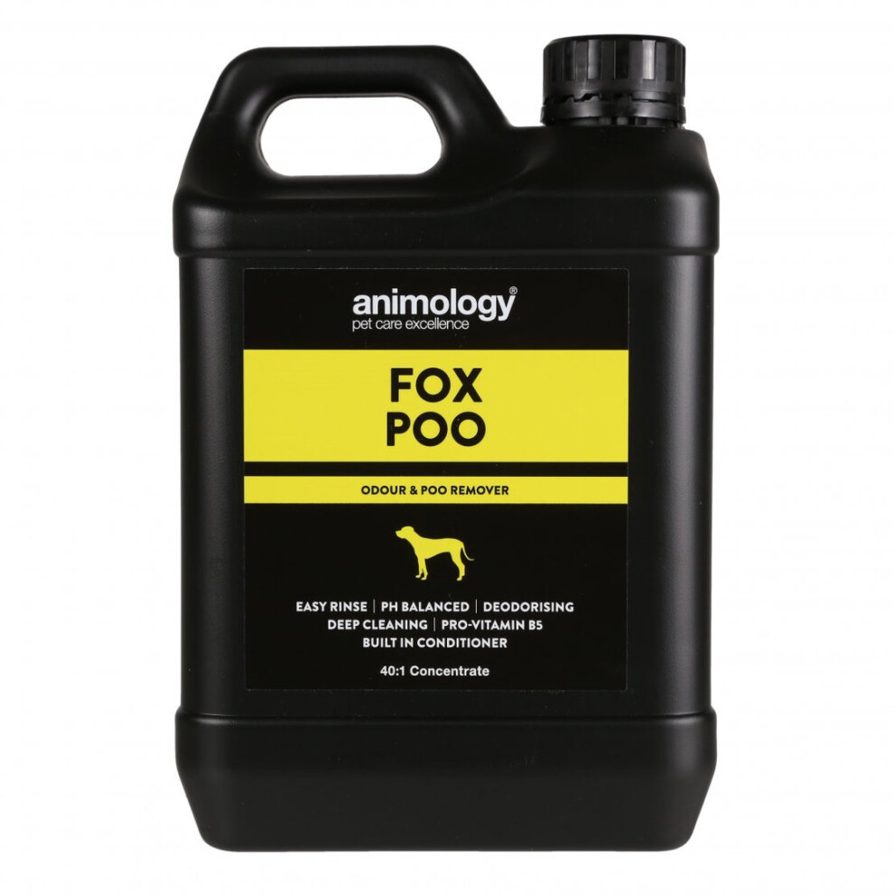 Animology Fox Poo Shampoo 2.5ltr