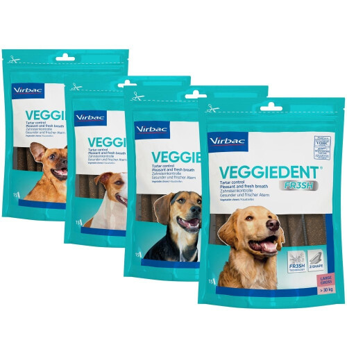 Virbac Veggie Dent Chews Medium Pack Of 15