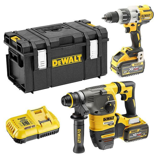 DeWalt DeWALT DCK2033X2 FLEXVOLT Twin Pack DCH333 DCD996 2x9.0ah Batts