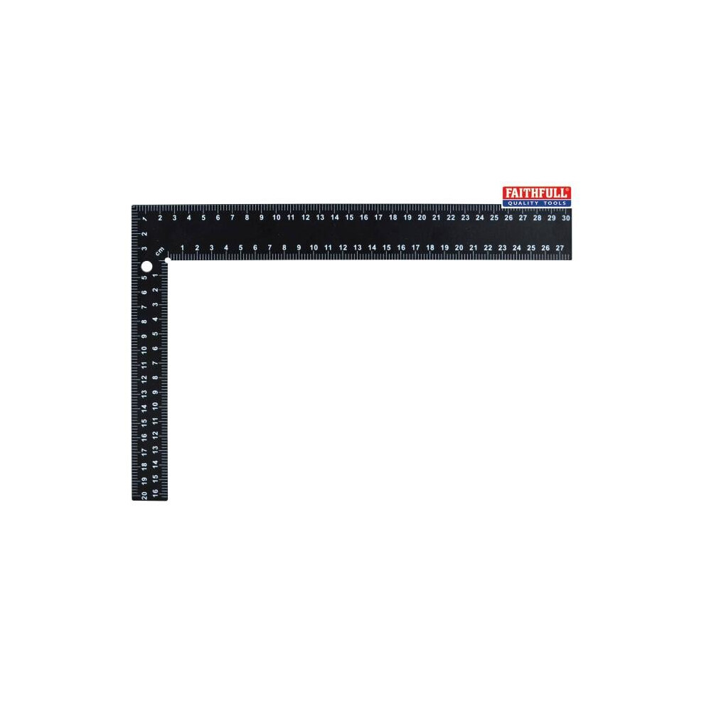 Faithfull Steel Roofing Square 300 X 200Mm Black