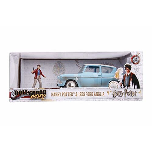 Jada Ford Anglia 1959 Auto Harry Potter + Figur - Majorette Authentisch