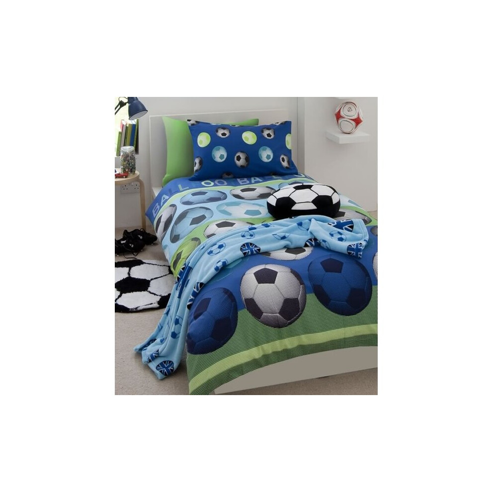 Catherine Lansfield Multi Football Duvet Cover Set - Image 6