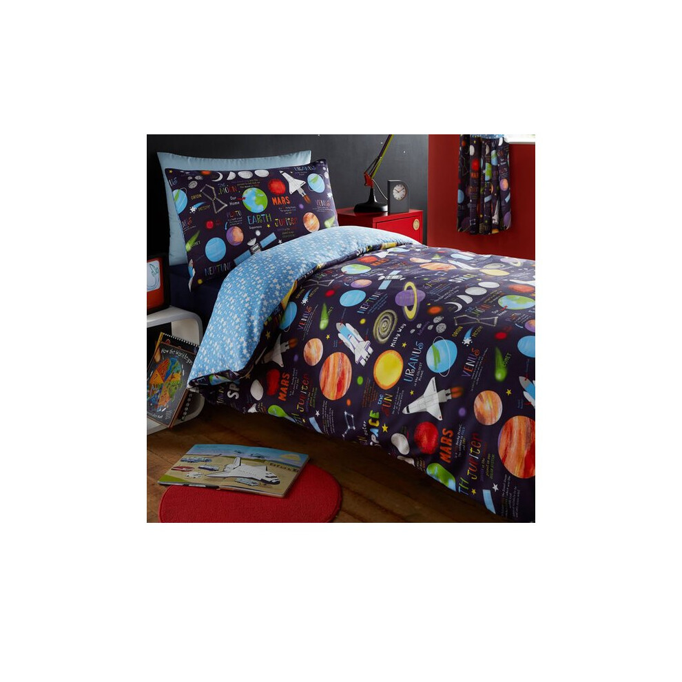 Planets Double Duvet