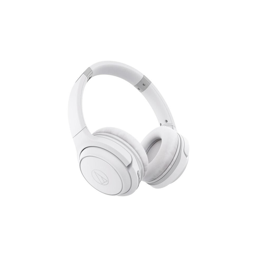 Audio Technica ATH-200BTWH On-Ear Wireless Headphones - White