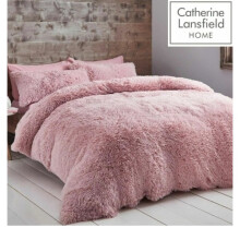 Catherine Lansfield Cuddly King Size Duvet - Blush Pink