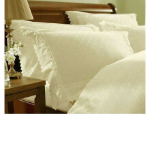 Balmoral, Cream Broderie Anglaise Pair Of Pillowcases
