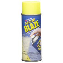 (Yellow) Plasti Dip Blaze Spray Aerosol - Rubber Paint - Fluorescent / Neon Colours
