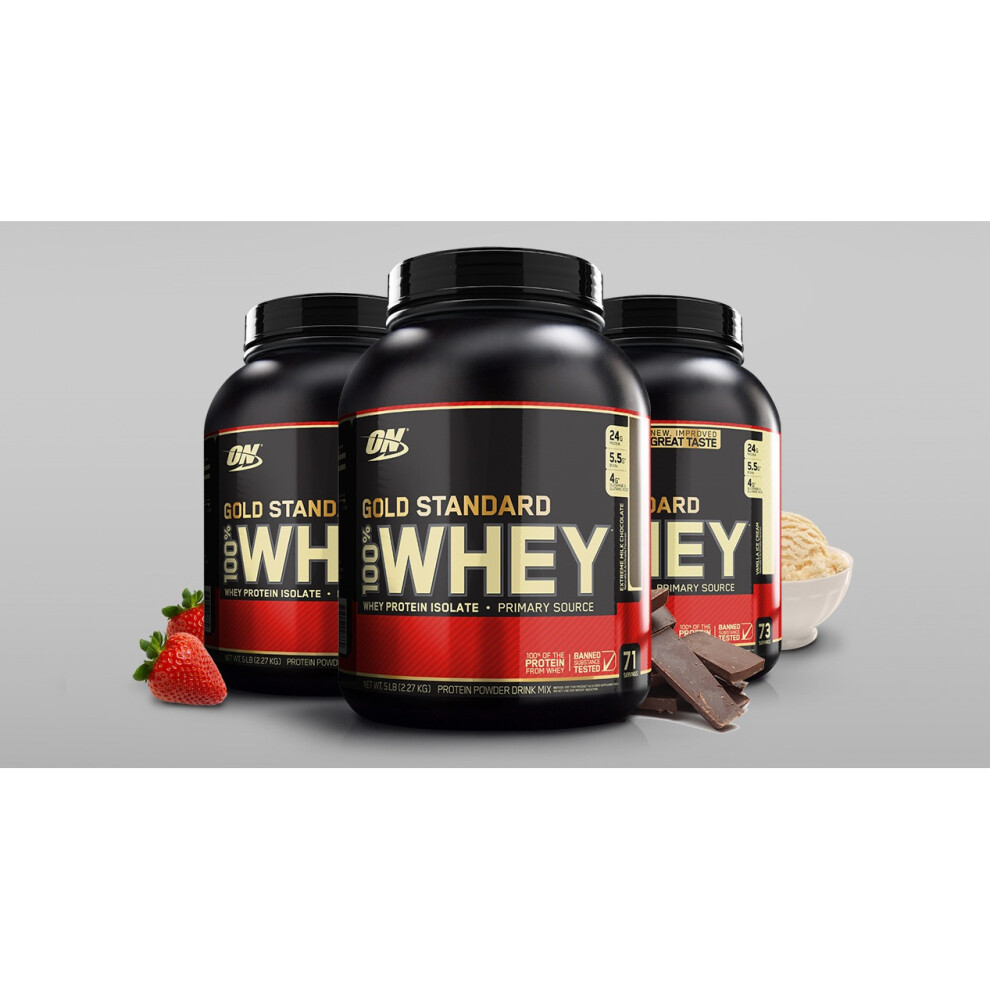 (Banana) Optimum Nutrition Gold Standard 100% Whey 2.27kg