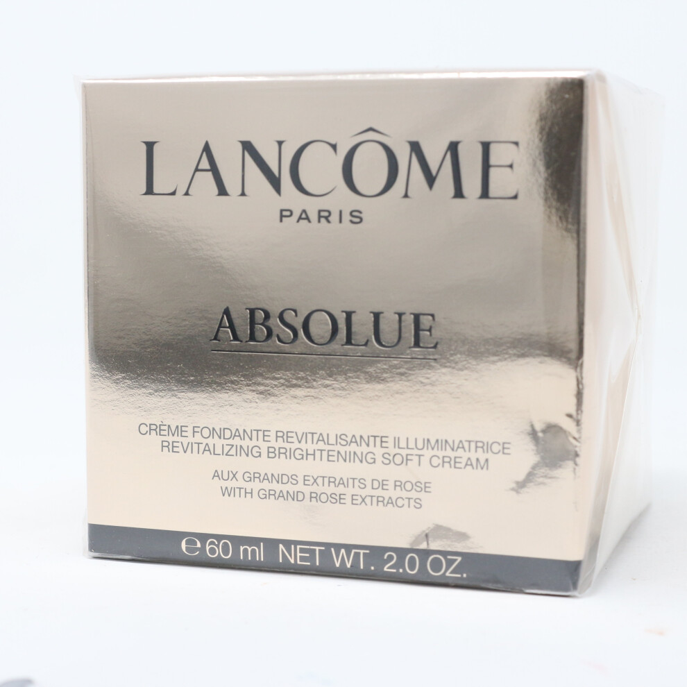 Lancome Absolue Revitalizing Brightening Soft Cream  2oz/60ml New With Box