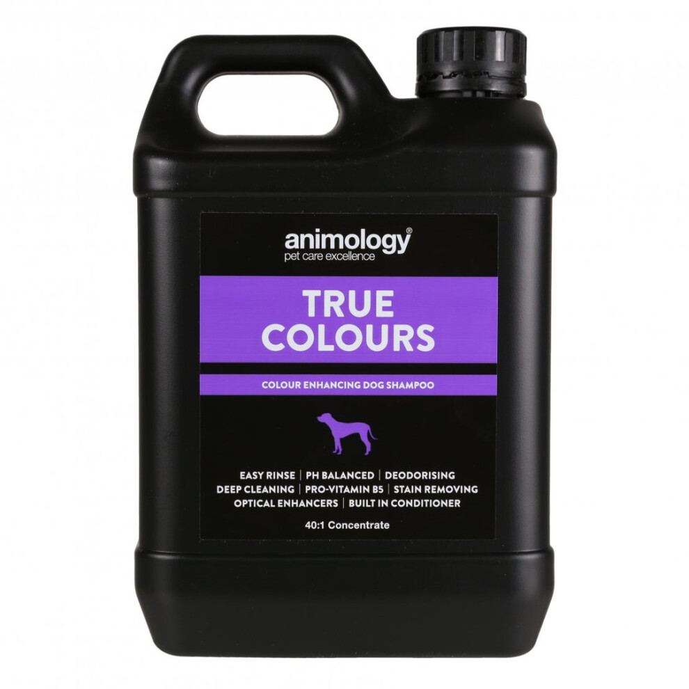 Animology True Colours Shampoo 2.5ltr